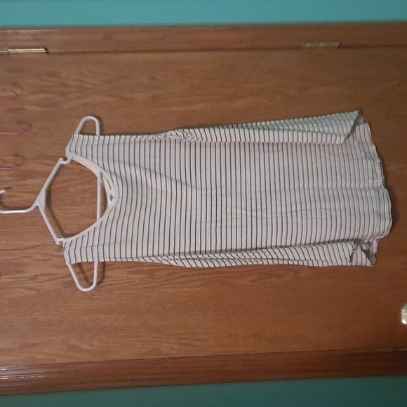 Black and White stripped tank top - Picture 1 of 3